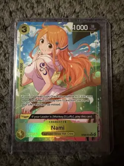 Nami (Alt Art) ST29-008 C Starter Deck (EGGHEAD) - ONE PIECE HOLO FOIL ENG SSP - Image 1