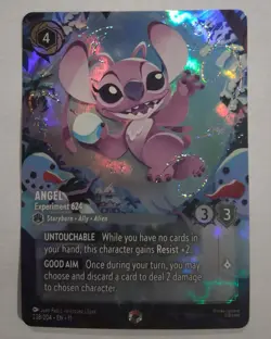 Disney Lorcana Winterspell Angel - Experiment 624 238/204 - Image 3