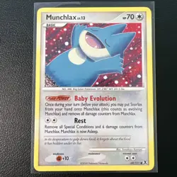 Munchlax 69/111 Common Rising Rivals Pokemon Card - Image 1