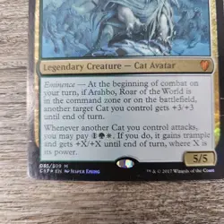 Arahbo, Roar of the World Commander 2017 Foil MTG Magic The Gathering Card - Image 4