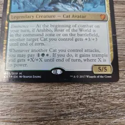 Arahbo, Roar of the World Commander 2017 Foil MTG Magic The Gathering Card - Image 5