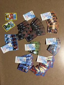 Marvel Avengers Arcade Coin Pusher ALL Collectable Cards NO BARCODE andamirousa - Image 1