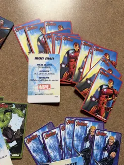 Marvel Avengers Arcade Coin Pusher ALL Collectable Cards NO BARCODE andamirousa - Image 2