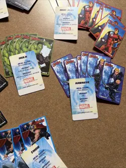 Marvel Avengers Arcade Coin Pusher ALL Collectable Cards NO BARCODE andamirousa - Image 3