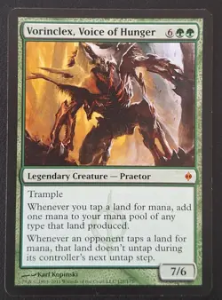 MTG - Vorinclex Voice of Hunger 127/175 - New Phyrexia - Near Mint - Rare - Image 1