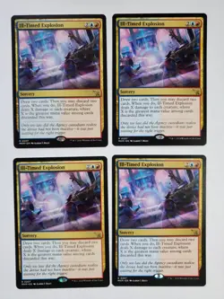 4x Ill-Timed Explosion - Murders at Karlov Manor - Near Mint - MTG - Image 1