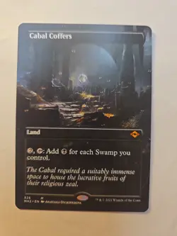 Cabal Coffers Borderless M/NM Regular Modern Horizons 2 Non Foil MTG - Image 1
