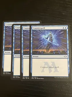 4x Counterspell - Commander: Duskmourn: House of Horror - NM - MTG Full Set - Image 1