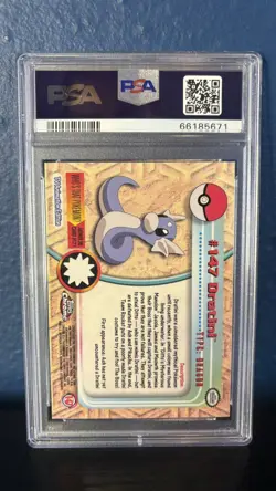 PSA 10 2000 Pokemon Topps Dratini and Rattata. - Image 2