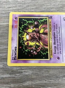 Pokemon Mewtwo 14 Black Star Promo 1999 Non Holo MP - Image 3