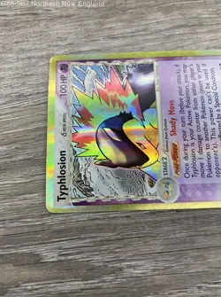 Pokemon Typhlosion Delta Species 12/101 Dragon Frontiers Holo Rare MP - Image 3