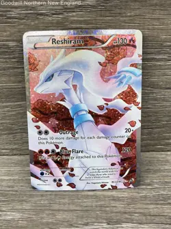 Pokemon Reshiram RC22/RC25 Radiant Collection Full Art Ultra Rare Holo MP - Image 1