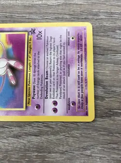 Pokemon Mew 8 Wizards Black Star Promo Non Holo Rare LP - Image 4