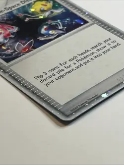 Pokemon TCG Trainer Time-Space Distortion 124/123 Reverse Holo 2007 - Image 3