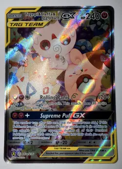 Togepi & Cleffa & Igglybuff GX Promo 143a/236 Tag-Team Pokemon Cosmic Eclipse - Image 2