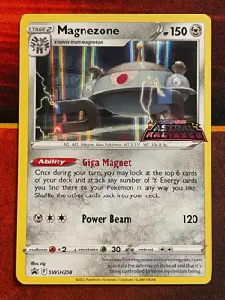 Magnezone SWSH208 Prerelease - Pokemon SWSH: Astral Radiance Black Star Promo - Image 1