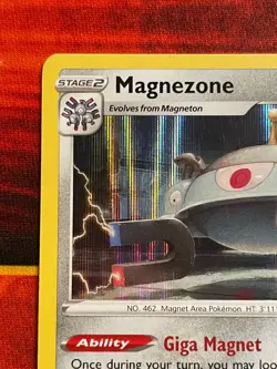 Magnezone SWSH208 Prerelease - Pokemon SWSH: Astral Radiance Black Star Promo - Image 2
