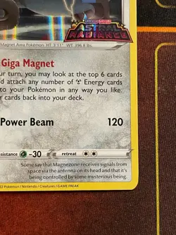 Magnezone SWSH208 Prerelease - Pokemon SWSH: Astral Radiance Black Star Promo - Image 5