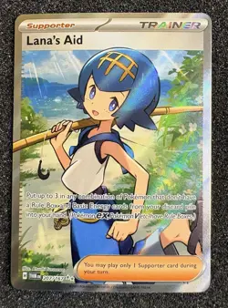 Pokemon: Lana's Aid - 207/167 - SV06: Twilight Masquerade (TWM) Ultra Rare - Image 1