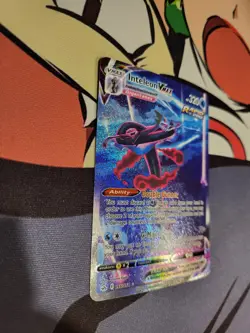 Pokemon TCG Inteleon VMAX Fusion Strike 266/264 Holo Secret Rare NM - Image 4
