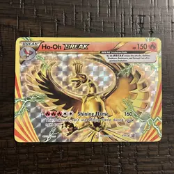 Ho-Oh Break XY154 Black Star Promo Pokemon TCG Card Holo NM - Image 1