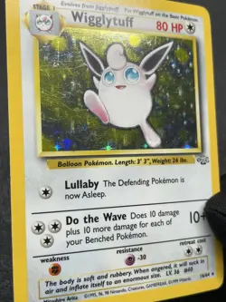 Pokemon TCG Wigglytuff 16/64 Jungle Set HOLO 1999 WOTC Unlimited - Image 4