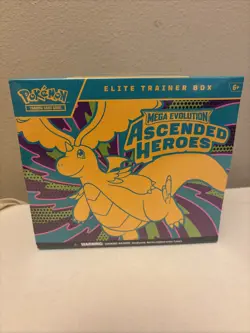 Pokemon TCG: Ascended Heroes Elite Trainer Box (ETB) - IN HAND - SHIPS SAME DAY - Image 1