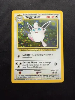 Pokemon - Wigglytuff 16/64 *NO SYMBOL MISPRINT* Holo - Jungle LP - Image 1