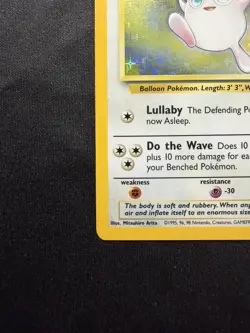 Pokemon - Wigglytuff 16/64 *NO SYMBOL MISPRINT* Holo - Jungle LP - Image 4