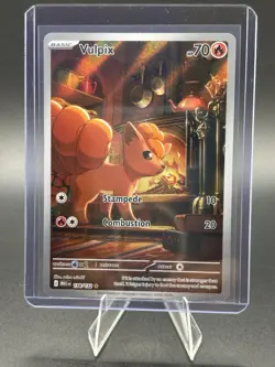 Vulpix 138/132 Illustration Rare Holo Mega Evolutions NM Pokemon TCG - Image 1