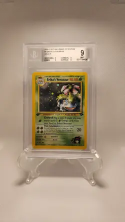 Pokemon Erika's Venusaur Gym Challenge Holo Swirl 4/132 1st Edition Becket 9 - Image 2