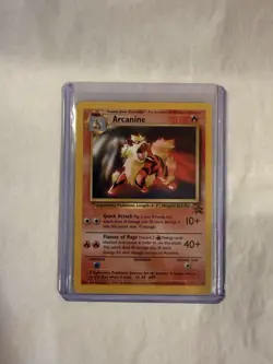 Pokemon TCG Arcanine Black Star Promos #6 2000 - Image 1