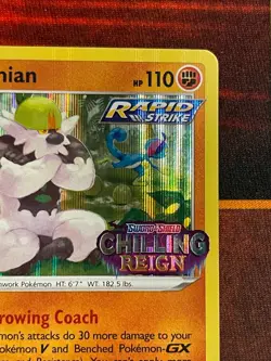 Passimian SWSH115 Prerelease - Pokemon SWSH: Chilling Reign Black Star Promo - Image 3