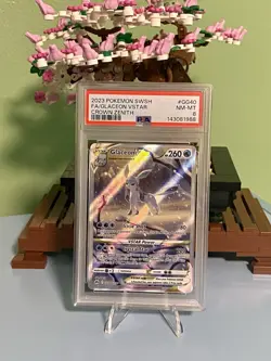 Pokemon TCG Glaceon Vstar GG40/GG70 Crown Zenith Galarian Gallery PSA 8 - Image 1