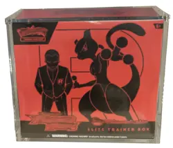 PREMIUM QUALITY Pokemon ETB Acrylic Display Case with Magnetic Lid - NEW - Image 1