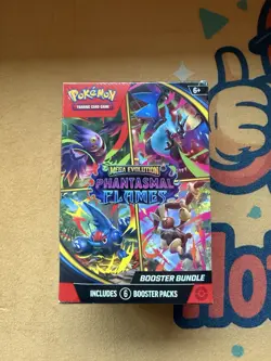 Pokemon TCG ME02 Phantasmal Flames Booster Bundle – Factory Sealed - Image 1