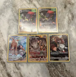Pokemon Cosmic Eclipse Secret Lot Of 5 Weavil Steelix Magnemite - Image 1