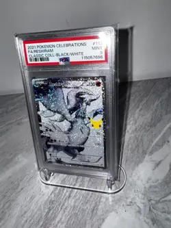 Reshiram 113/114 PSA 9 MINT Classic 25th Celebrations Pokemon TCG - Image 1