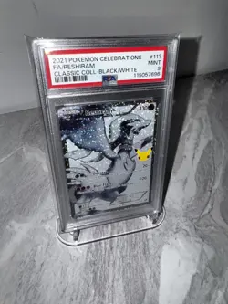 Reshiram 113/114 PSA 9 MINT Classic 25th Celebrations Pokemon TCG - Image 3