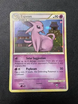 Espeon Prime 2/90 Undaunted Holo Pokemon HS Mint/Near Mint Condition - Image 1