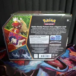 2022 Pokemon Divergent Powers Tin Hisuian Typhlosion New & Sealed 820650851407 - Image 2