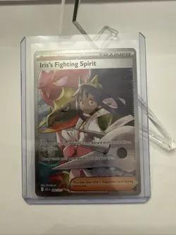 Pokemon TCG Iris's Fighting Spirit 292/217 Ascended Heroes SIR - Image 1
