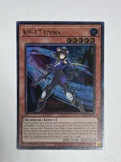 YuGiOh! TCG || K9-17 Izuna - JUSH-EN031 - Ultra Rare - Image 1