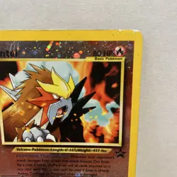 Pokemon TCG Entei #34 Reverse Holo Promo Card 2001 Black Star - Image 3