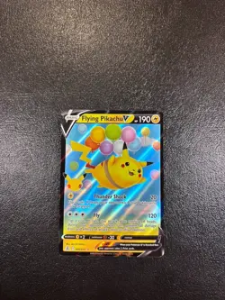 Flying Pikachu V - 006/025 - Pokemon Celebrations Sword Shield Rare Card - Image 1