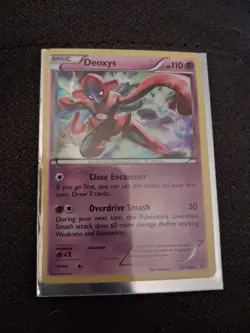 Pokemon Deoxys TCG Ultra Rare Holo Card 33/108 XY Roaring Skies LP Nm - Image 1