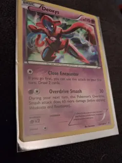 Pokemon Deoxys TCG Ultra Rare Holo Card 33/108 XY Roaring Skies LP Nm - Image 3