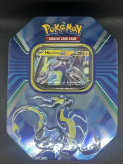 Pokemon Trading Card Game TCG Paldea Legends Blue Tin Miraidon ex - NEW SEALED! - Image 1