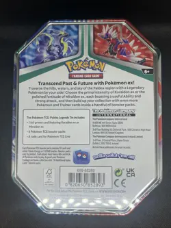 Pokemon Trading Card Game TCG Paldea Legends Blue Tin Miraidon ex - NEW SEALED! - Image 2