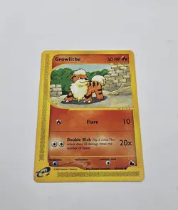 Growlithe 62/144 Skyridge Regular Pokemon Card - Image 1